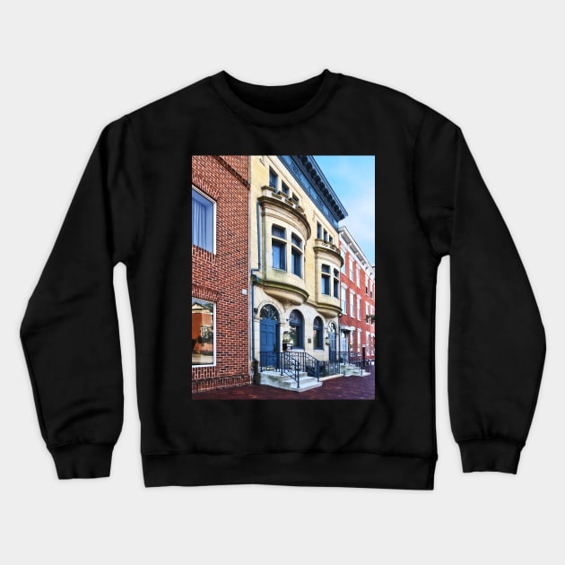 Harrisburg PA - State Street Crewneck Sweatshirt by SusanSavad